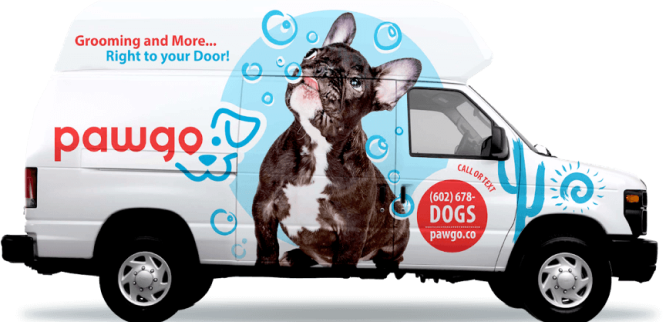 Rachel's mobile dog store grooming