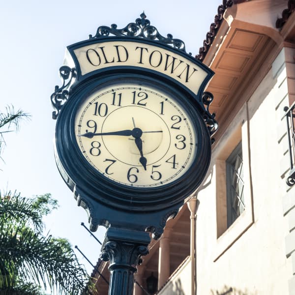 Image of Santa Barbara Old Town Clock