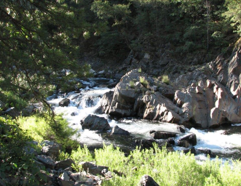 Image of River in Roaring Camp Mining Co